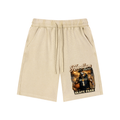 Mineral Wash Waffle Knit Shorts